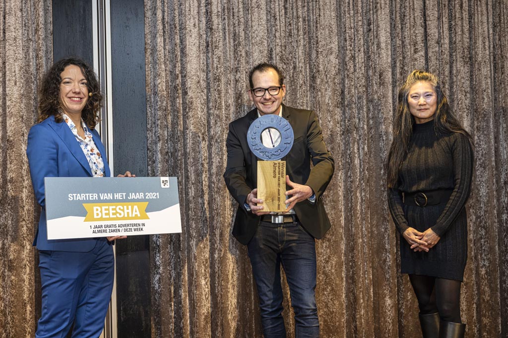 Uitreiking Starter van het Jaar op de Dag van de Ondernemer in Almere