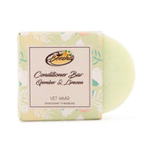 Beesha Conditioner Bar Gember & Limoen — vaste conditioner in doosje