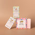 Beesha bundel met 2 proefpakketten en een body bar in verpakking