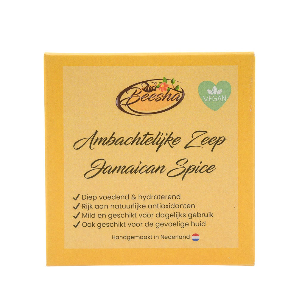 Beesha ambachtelijke zeep Winter Spice — handgemaakt zeepblok