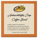 Beesha ambachtelijke zeep Coffee Boost — handgemaakte zeep in doosje