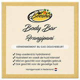 Beesha Body Bar Frangipani — vaste bodywash in doosje