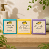 Beesha bundel met 3 shampoo bars naar keuze, voordeelset vaste shampoo