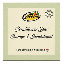 Beesha Conditioner Bar Jasmijn & Sandalwood — vaste conditioner in doosje