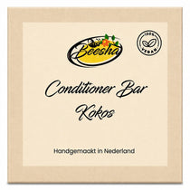 Beesha Conditioner Bar Kokos — vaste conditioner in doosje