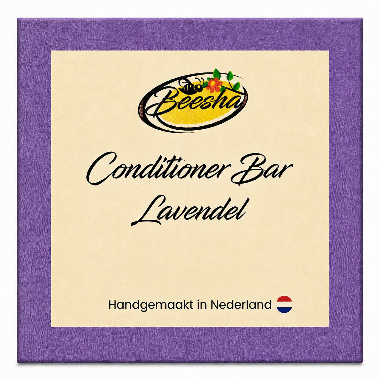 Beesha Conditioner Bar Lavendel — vaste conditioner in doosje