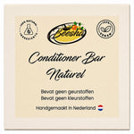 Beesha Conditioner Bar Naturel — vaste conditioner zonder parfum in doosje