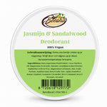 Beesha natuurlijke deodorant Jasmijn & Sandalwood in blikje