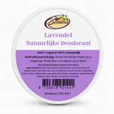 Beesha natuurlijke deodorant Lavendel in blikje