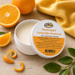 Sfeerfoto van Beesha deodorant Sinaasappel