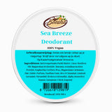 Beesha natuurlijke deodorant Sea Breeze in blikje
