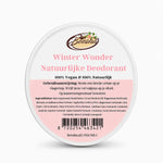 Beesha natuurlijke deodorant Winter Wonder in blikje