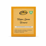 Beesha konjac spons met turmeric voor het reinigen van het gezicht