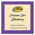 Beesha Shampoo Bar Blueberry — vaste shampoo in doosje