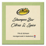 Beesha Shampoo Bar Citrus & Spice — vaste shampoo in doosje