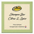Beesha Shampoo Bar Citrus & Spice — vaste shampoo in doosje