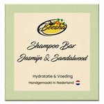 Beesha Shampoo Bar Jasmijn & Sandalwood — vaste shampoo in doosje