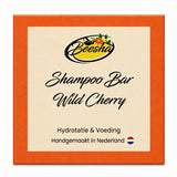 Beesha Shampoo Bar Wild Cherry — vaste shampoo in doosje