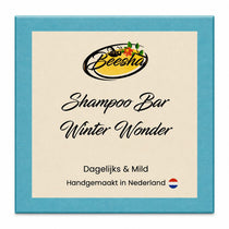 Beesha Shampoo Bar Winter Wonder — vaste shampoo in doosje