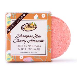 Beesha Shampoo Bar Cherry Amaretto Doosje