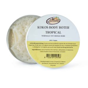 Beesha Kokos Body Boter Tropical Blikje