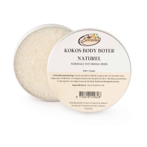 Beesha Kokos Body Boter Naturel Blikje