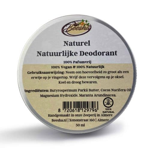 Beesha Natuurlijke Deodorant Naturel