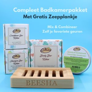 Badkamerpakket Gratis Zeepplankje