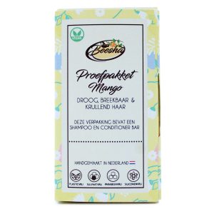 Beesha Proefpakket Duo Shampoo Conditioner Doosje Mango