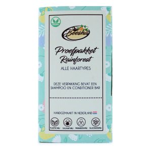 Beesha Proefpakket Duo Shampoo Conditioner Doosje Rainforest