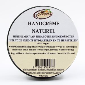 Beesha Handcrème Naturel
