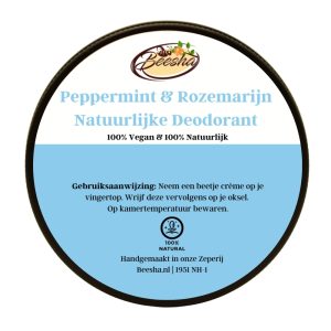 Natuurlijke Deodorant Peppermint & Rozemarijn