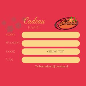 Alternative view of Cadeau Kaart